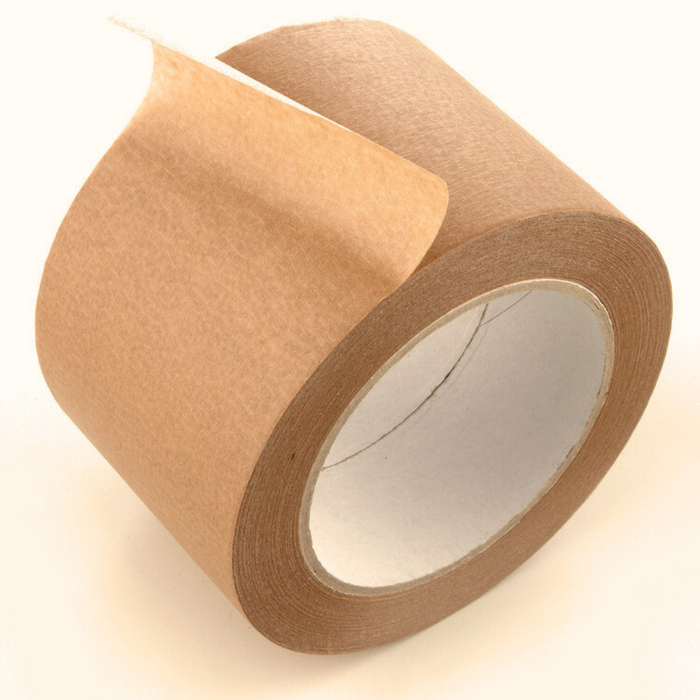 3-Inch Brown Packing Tape Roll - Biodegradable & Eco-Friendly