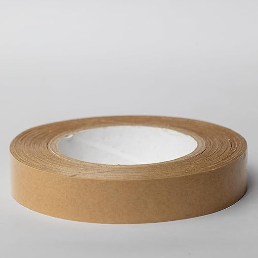 1 Inch Eco-friendly Kraft Paper Tapes, 50 mtrs | Flippysustainables