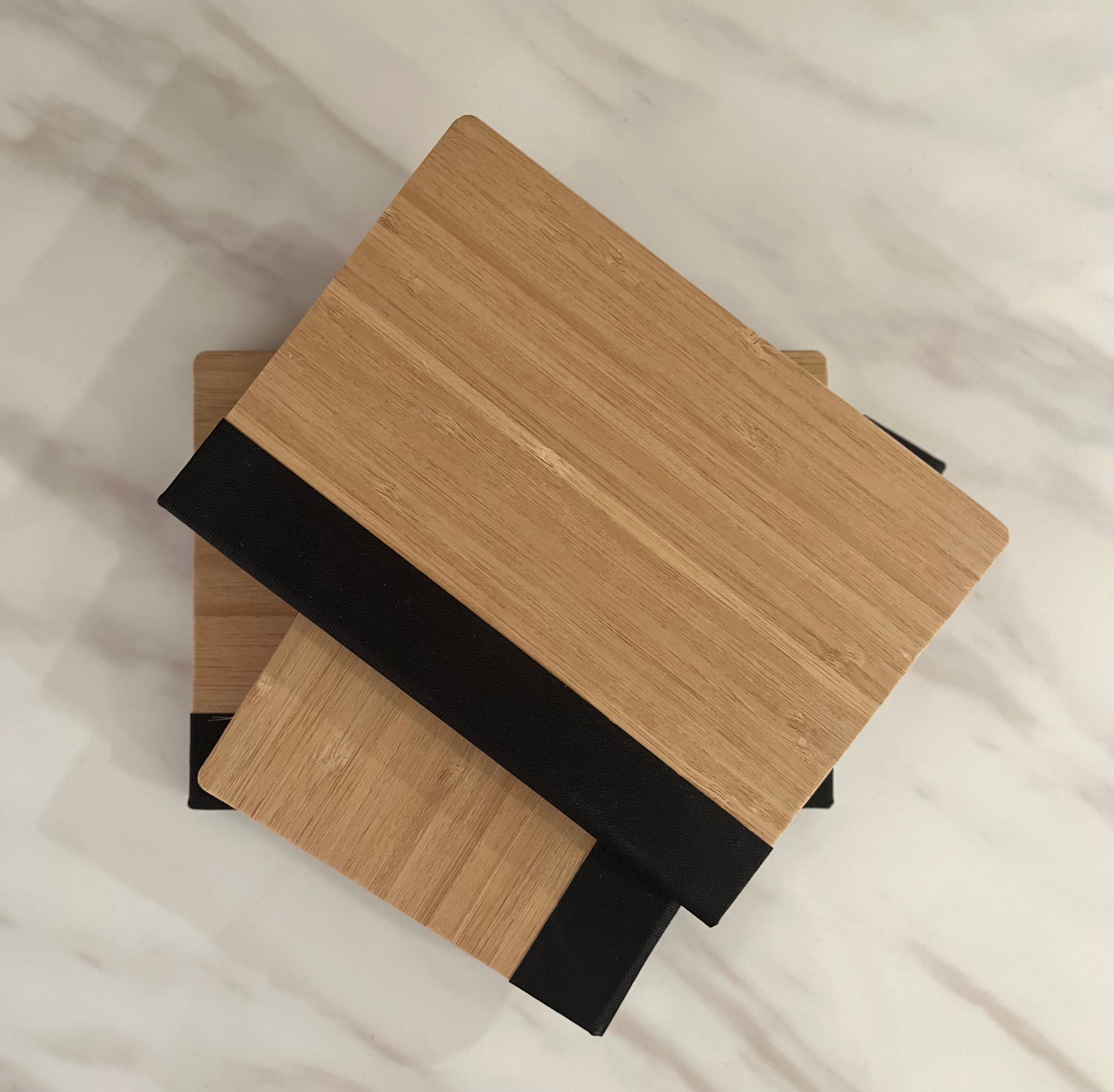 A5-sized, single-ruled eco-friendly Bamboo Notebook