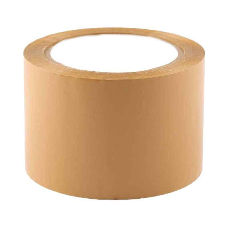 Close-up Shot of FlippySustainables' Eco-Friendly Brown Tape - Perfect for Cartons & Painting