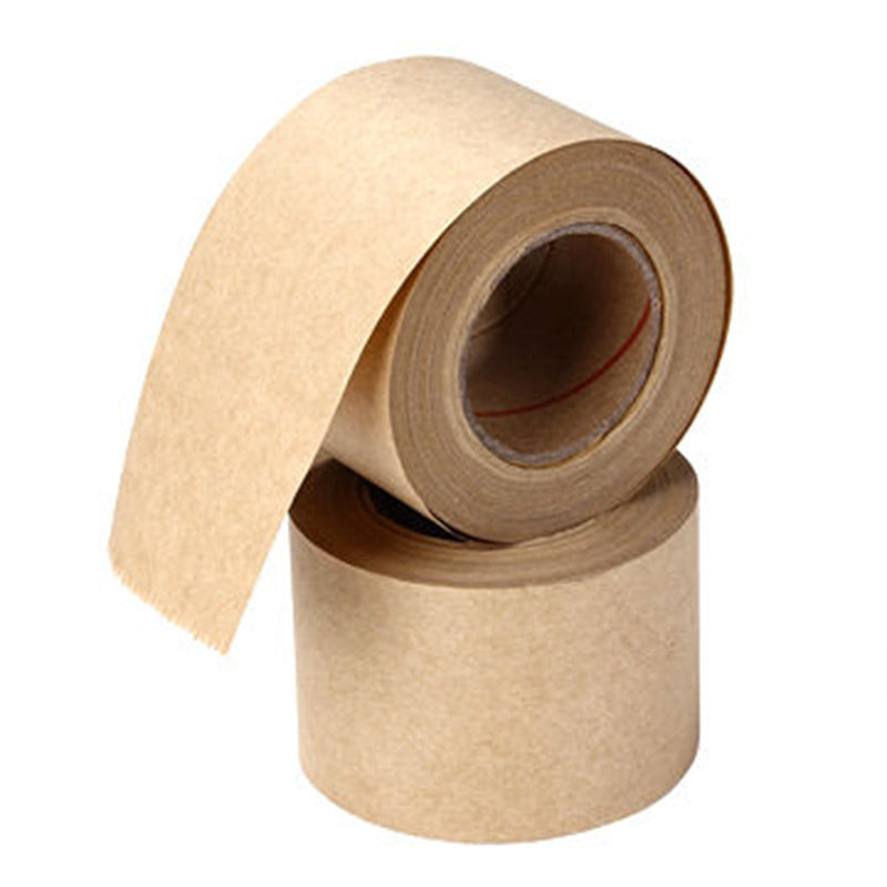 Close-up Shot of FlippySustainables' Eco-Friendly Brown Tape - Perfect for Cartons & Painting