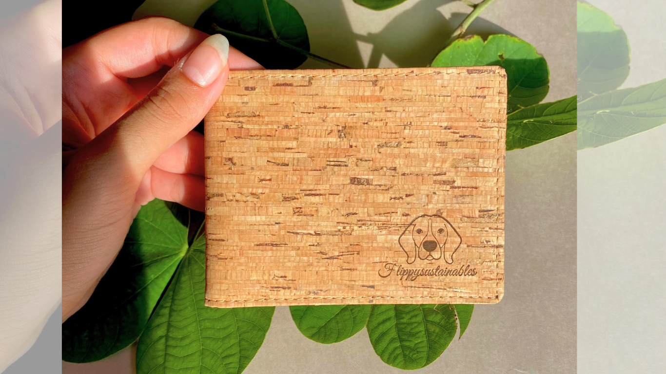 Ravine Sustainable Vegan Leather Eco-friendly Wallet from FlippySustainables