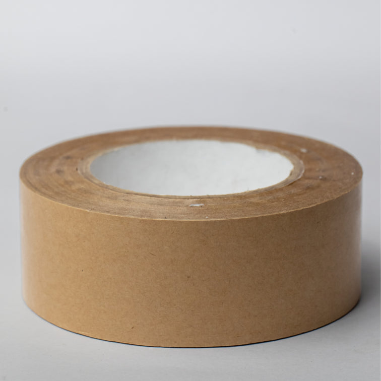 2 Inch, Eco-Friendly Kraft Paper Tapes, 50 Meters | Flippysustainables